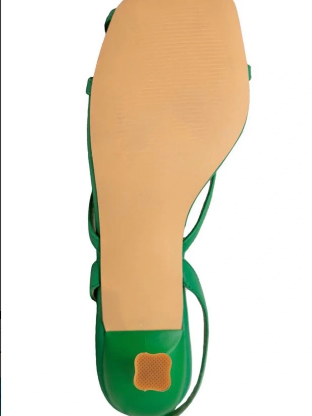Chase + Chloe Green Strappy Ankle-Tie Heels - Picture 2 of 3